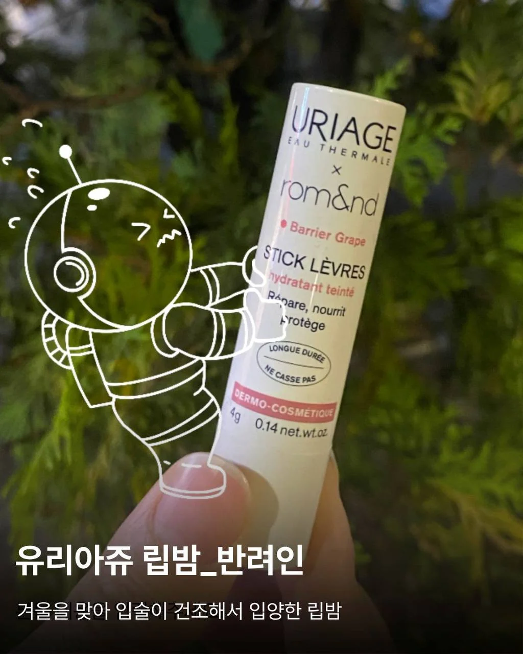 겨울을 맞아 입술이 건조해서 입양한 립밤